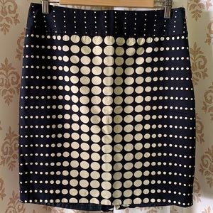 The Limited optical illusion knee length skirt 8